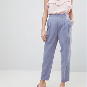 ASOS High Waist Tapered Pants NEW